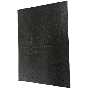 TOPY VERATOP 6MM BLACK  (2 PLY)    DOUBLE SHEET