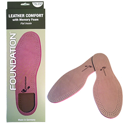 FOUNDATION FLAT LEATHER INSOLE
