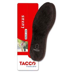 TACCO 702 Fix Shoe Heel Support Cushions Leather Insoles Inserts Black TaccoFix 